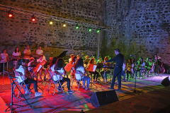 Live-Konzert des Bendada Music Festival im Castel Sabugal