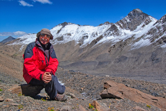 Wir überqueren im Cho-La-Gebirge den 5000 Meter hohen Dzen La-Pass