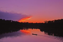 Rio Tambopata im Einzugsgebiet des Amazonas