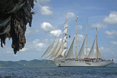 Mit dem Viermaster Star Clipper durch Thailands Inselwelt bis Malaysia