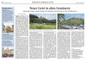 Die "Schwäbische Zeitung" hat meine Reisereportage am 6. Oktober 2023 veröffentlicht
